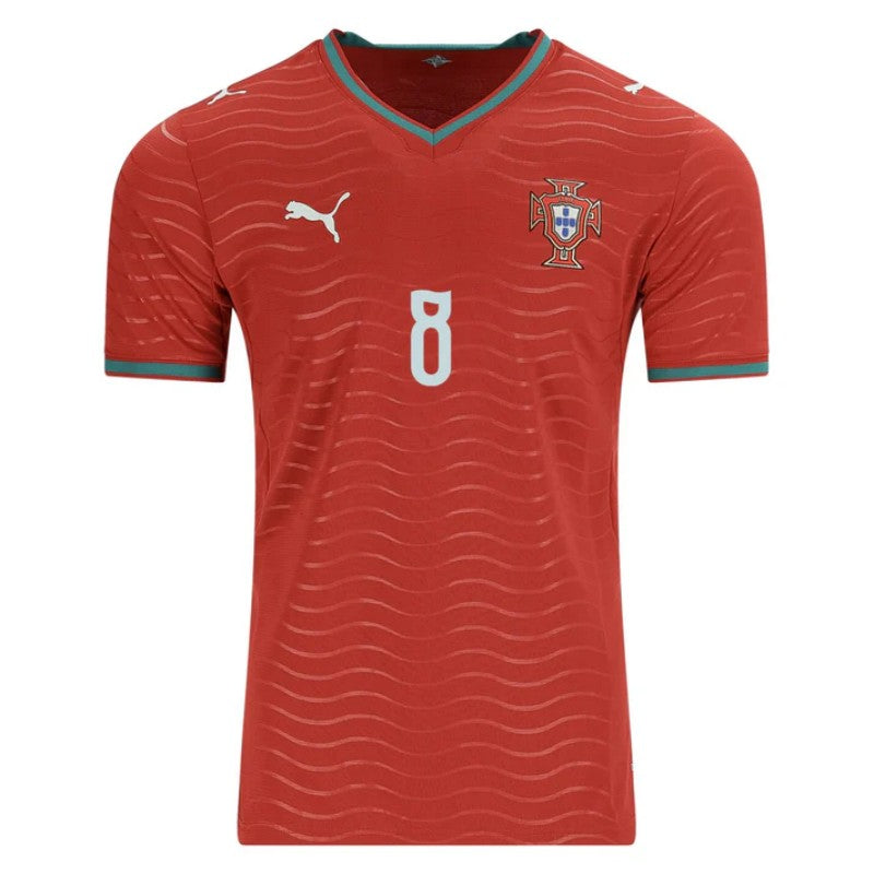 Portugal Bruno Fernandes 8 2026 Home Jersey