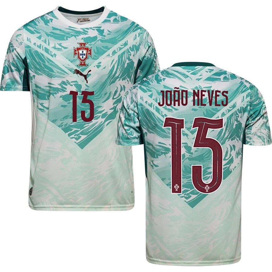 Portugal João Neves 15 2026 Away Jersey