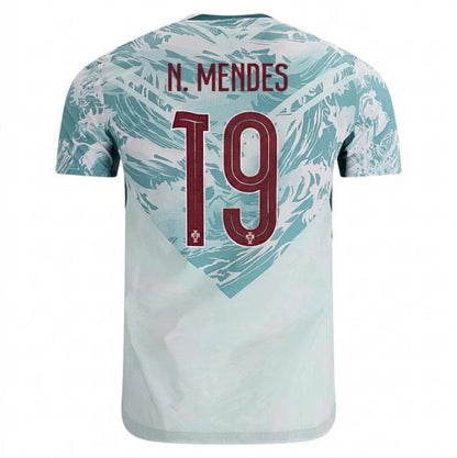 Portugal Nuno Mendes 19 2026 Away Jersey