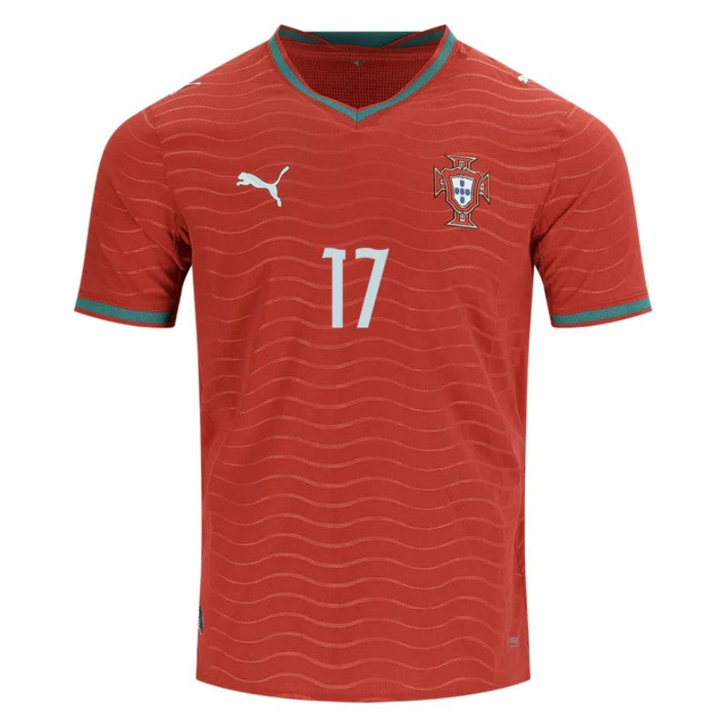 Portugal Rafael Leão 17 2026 Home Jersey