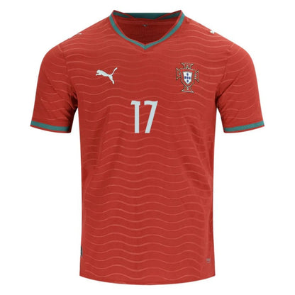 Portugal Rafael Leão 17 2026 Home Jersey