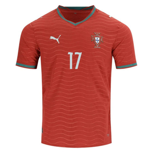 Portugal Rafael Leão 17 2026 Home Jersey