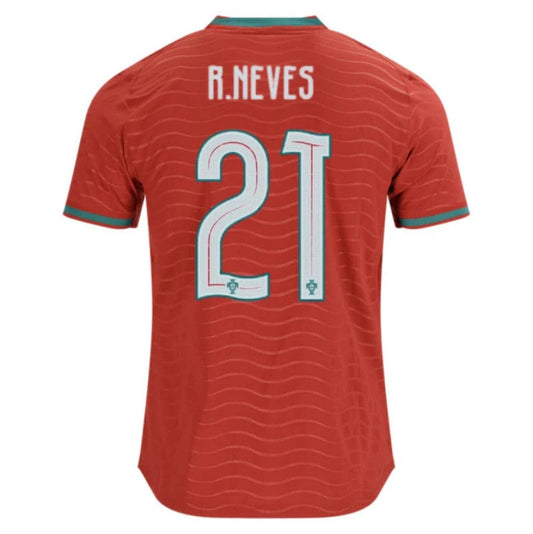 Portugal Rúben Neves 21 2026 Home Jersey