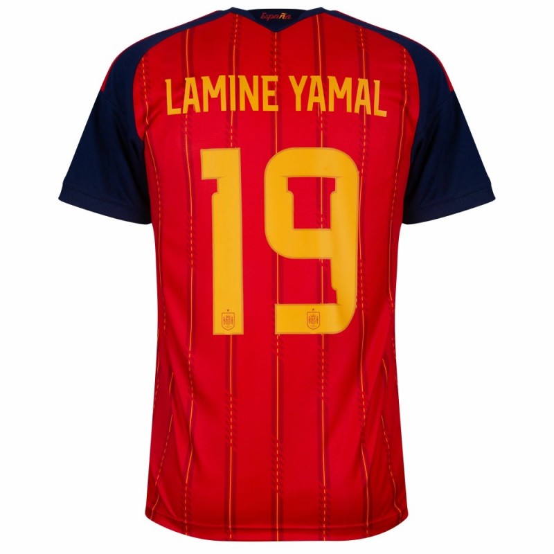 Spain Lamine Yamal 19 2026 Home Jersey