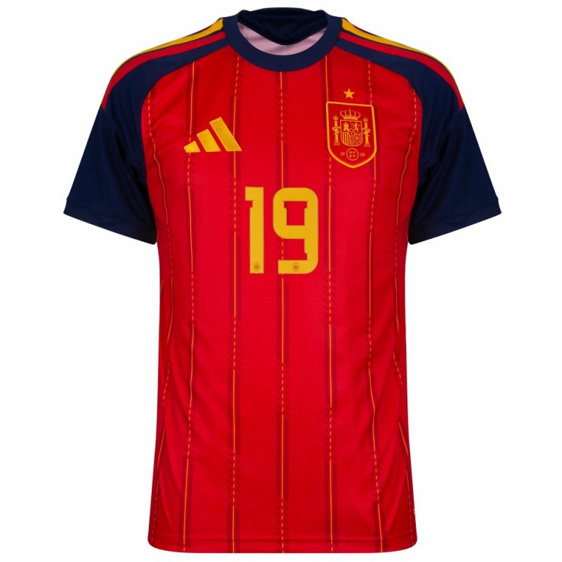 Spain Lamine Yamal 19 2026 Home Jersey
