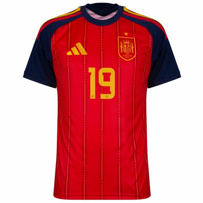 Spain Lamine Yamal 19 2026 Home Jersey