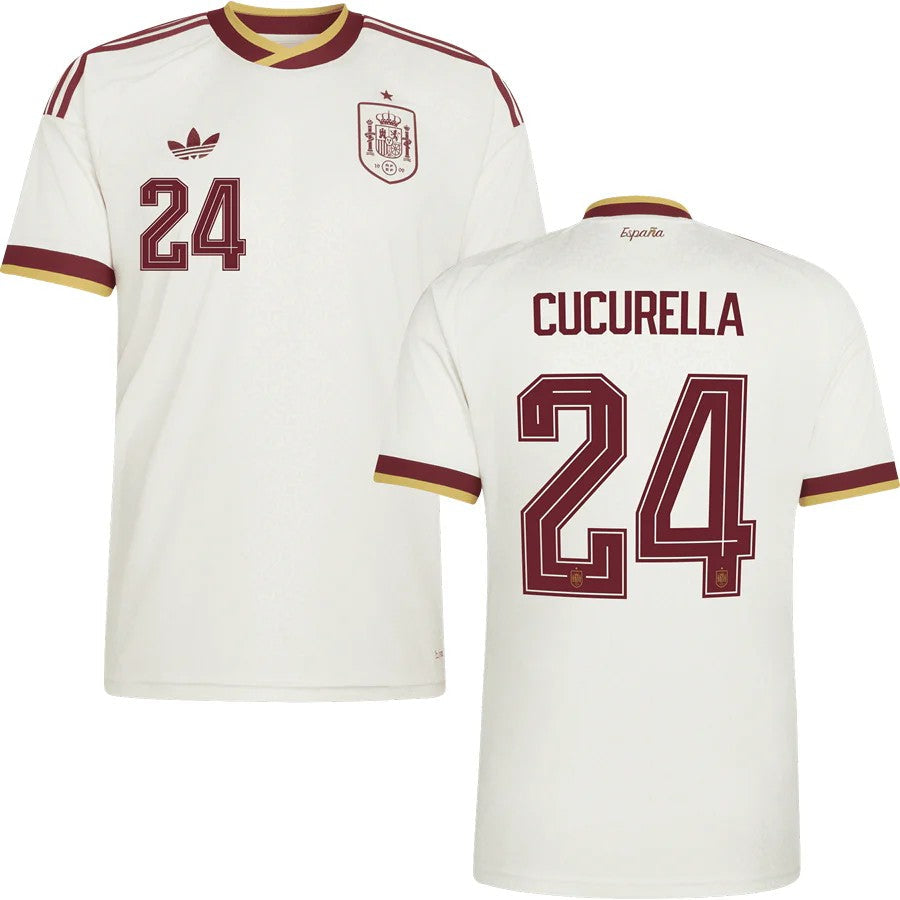 Spain Marc Cucurella 24 2026 Away Jersey