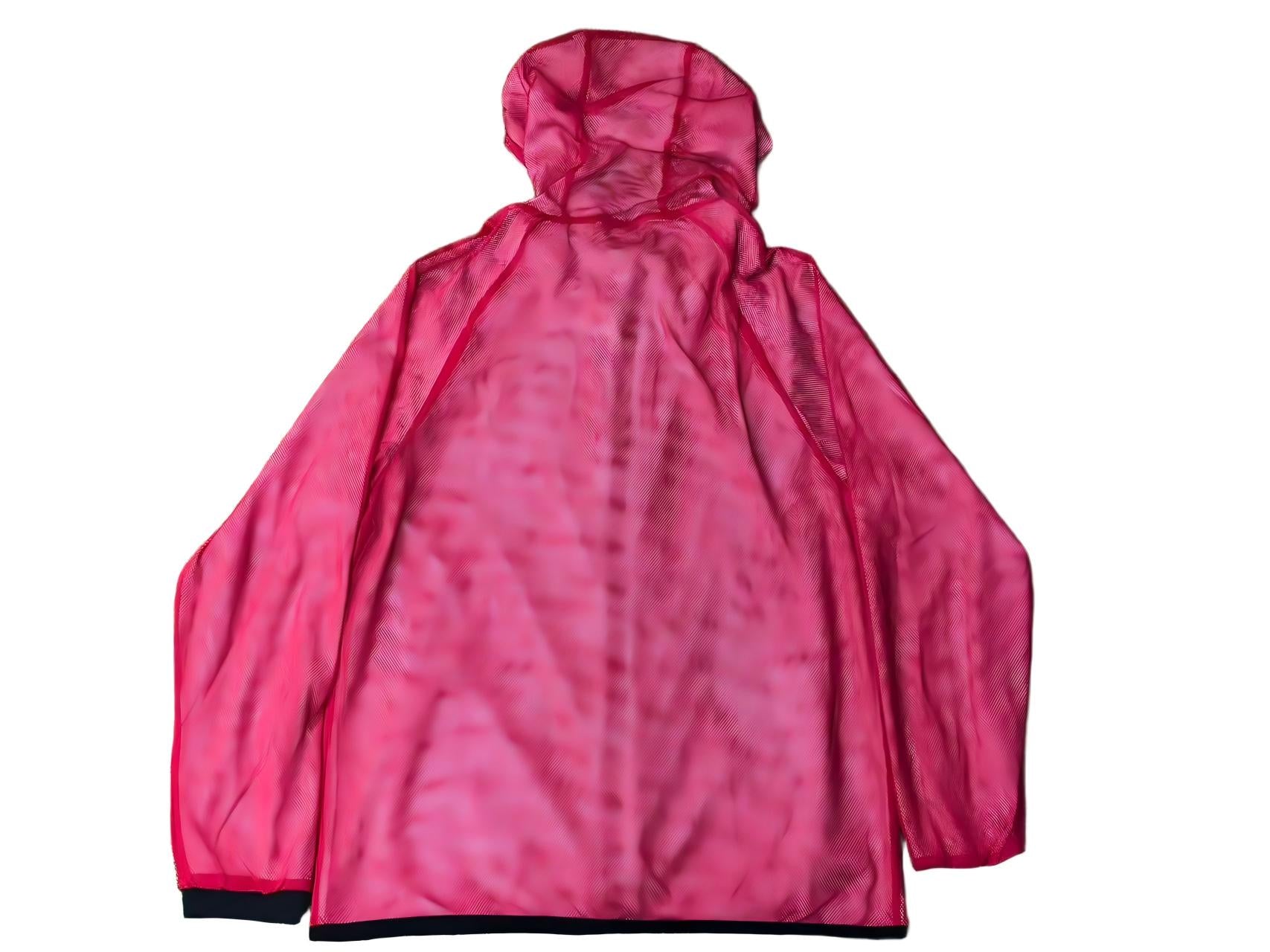 USA 2026 Mesh Full-Zip Hooded Jacket Red