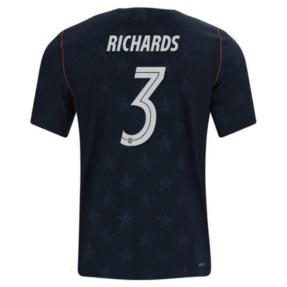 USA Chris Richards 3 2026 Away Jersey