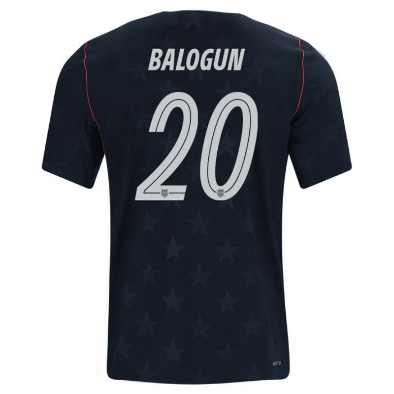 USA Folarin Balogun 20 2026 Away Jersey