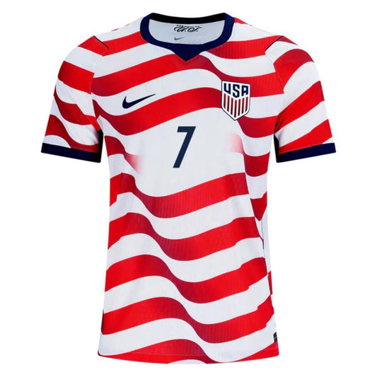 USA Giovanni Reyna 7 2026 Home Jersey