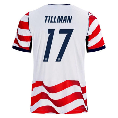 USA Malik Tillman 17 2026 Home Jersey