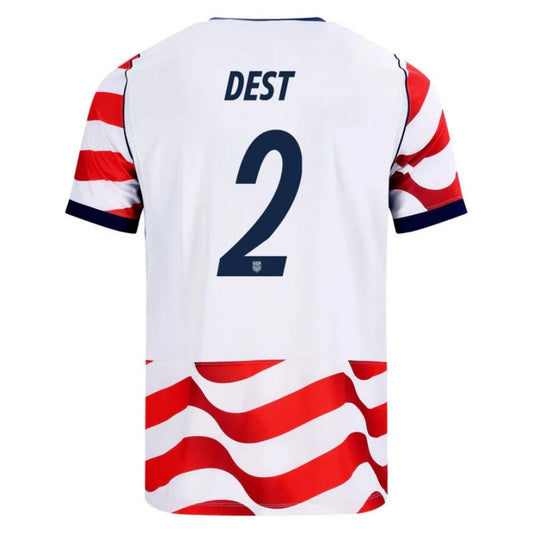 USA Sergino Dest 2 2026 Home Jersey