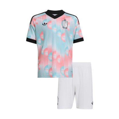 Youth Belgium Away Jersey & Shorts Kids Kits