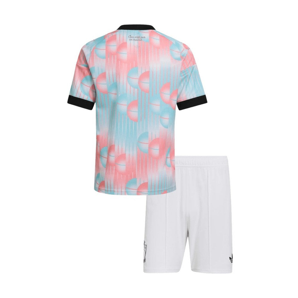Youth Belgium Away Jersey & Shorts Kids Kits