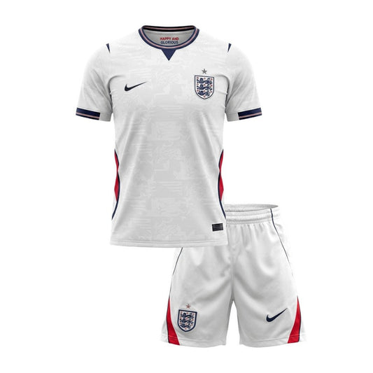 Youth England Home Jersey & Shorts Kids Kits