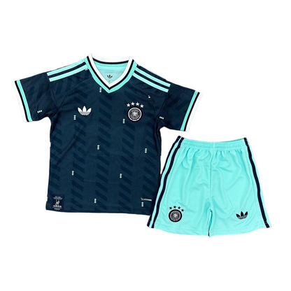 Youth Germany Away Jersey & Shorts Kids Kits