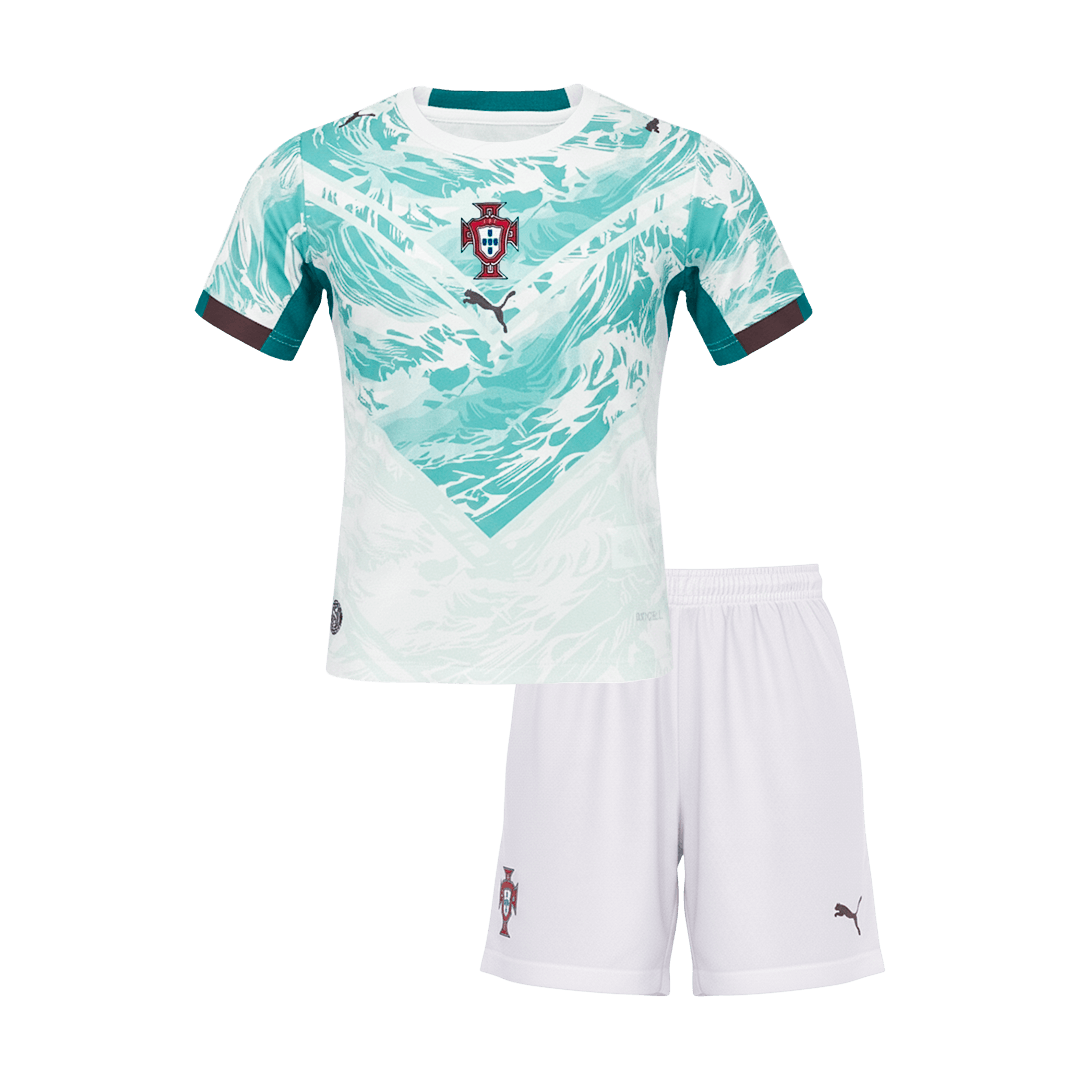 Youth Portugal Away Jersey & Shorts Kids Kits