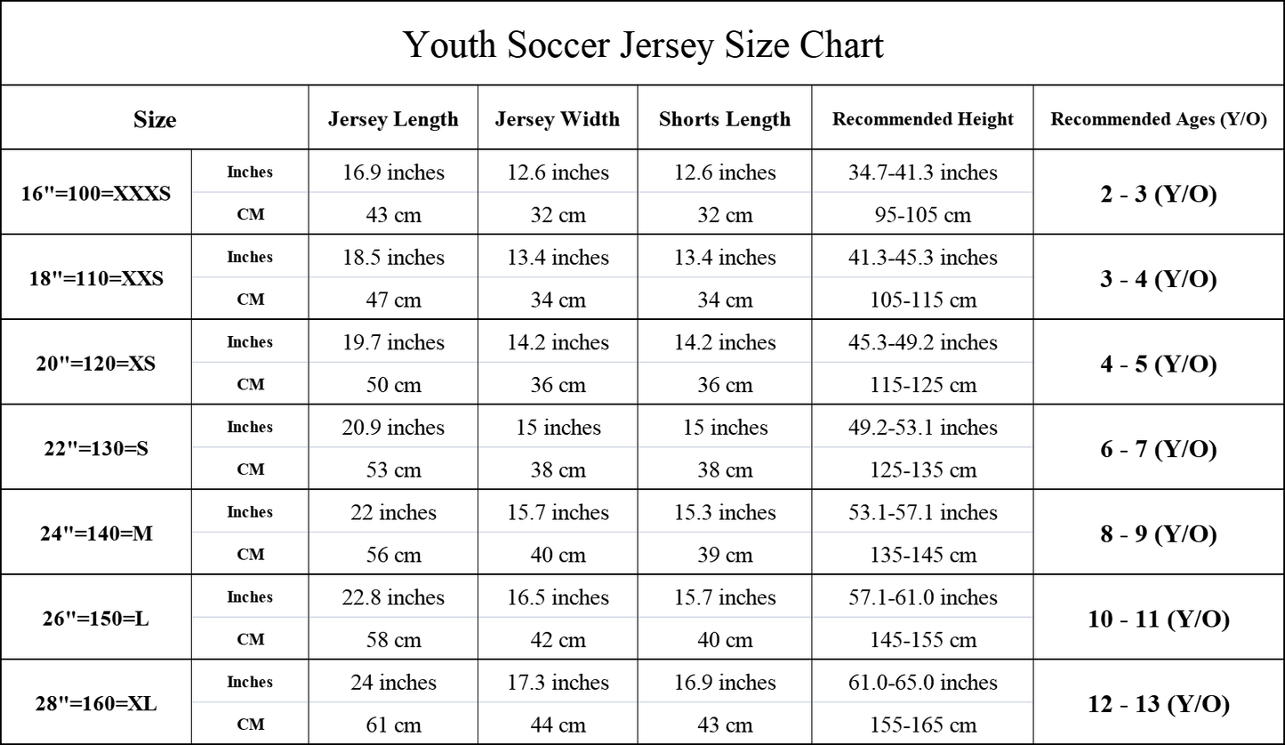 Youth Argentina Home Jersey & Shorts Kids Kits