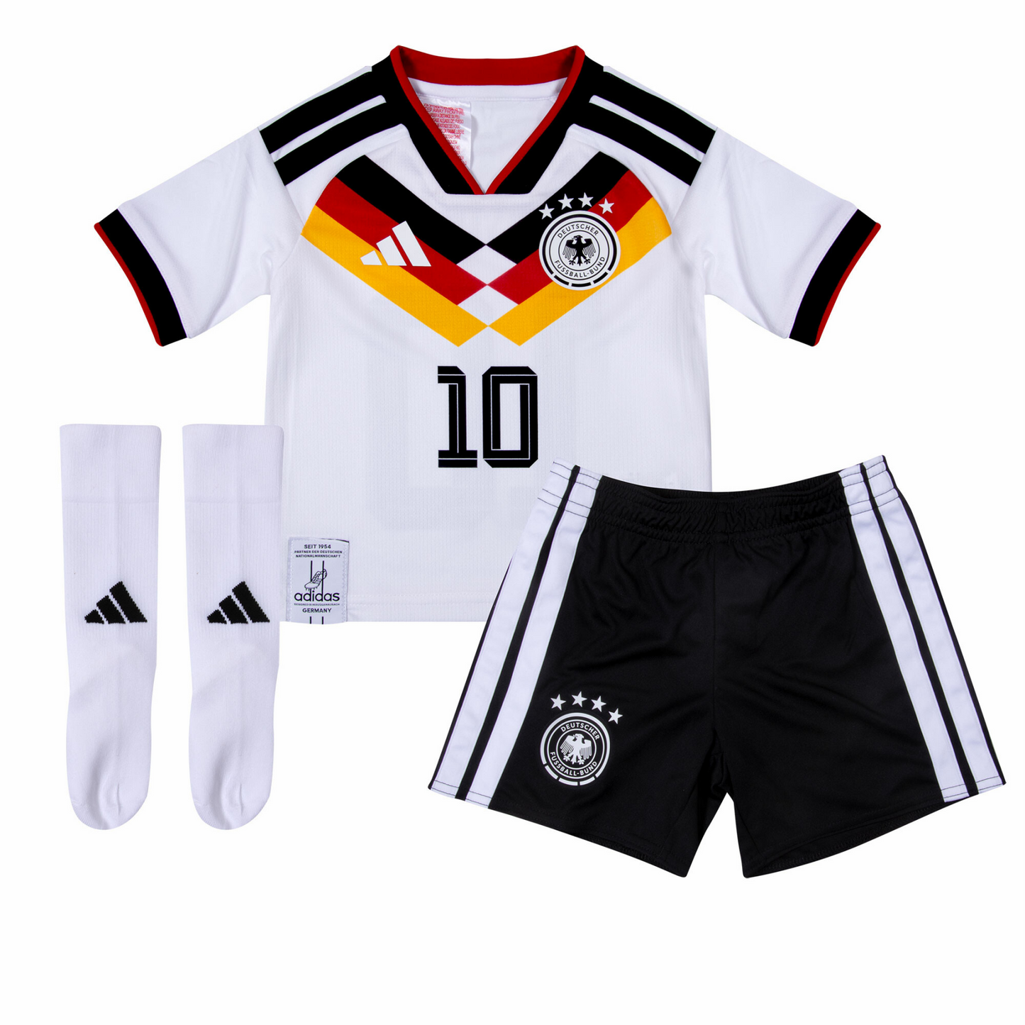 Youth Germany Home Musiala 10 Jersey & Shorts & Socks Kids Kits