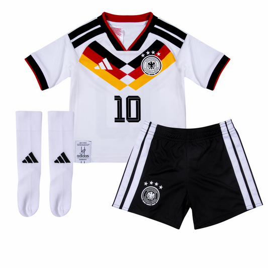Youth Germany Home Musiala 10 Jersey & Shorts & Socks Kids Kits